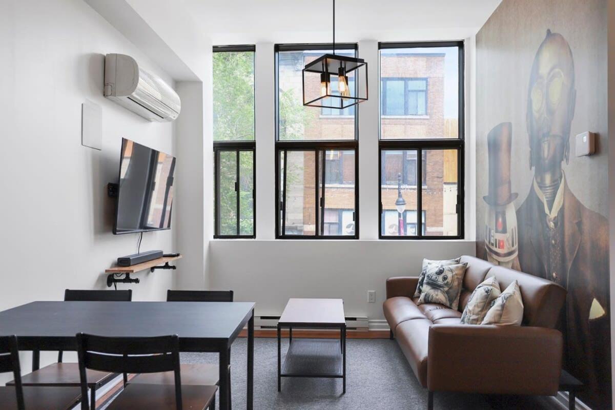 M11 The Star Wars Suite 3Br Downtown Montréal Exterior foto